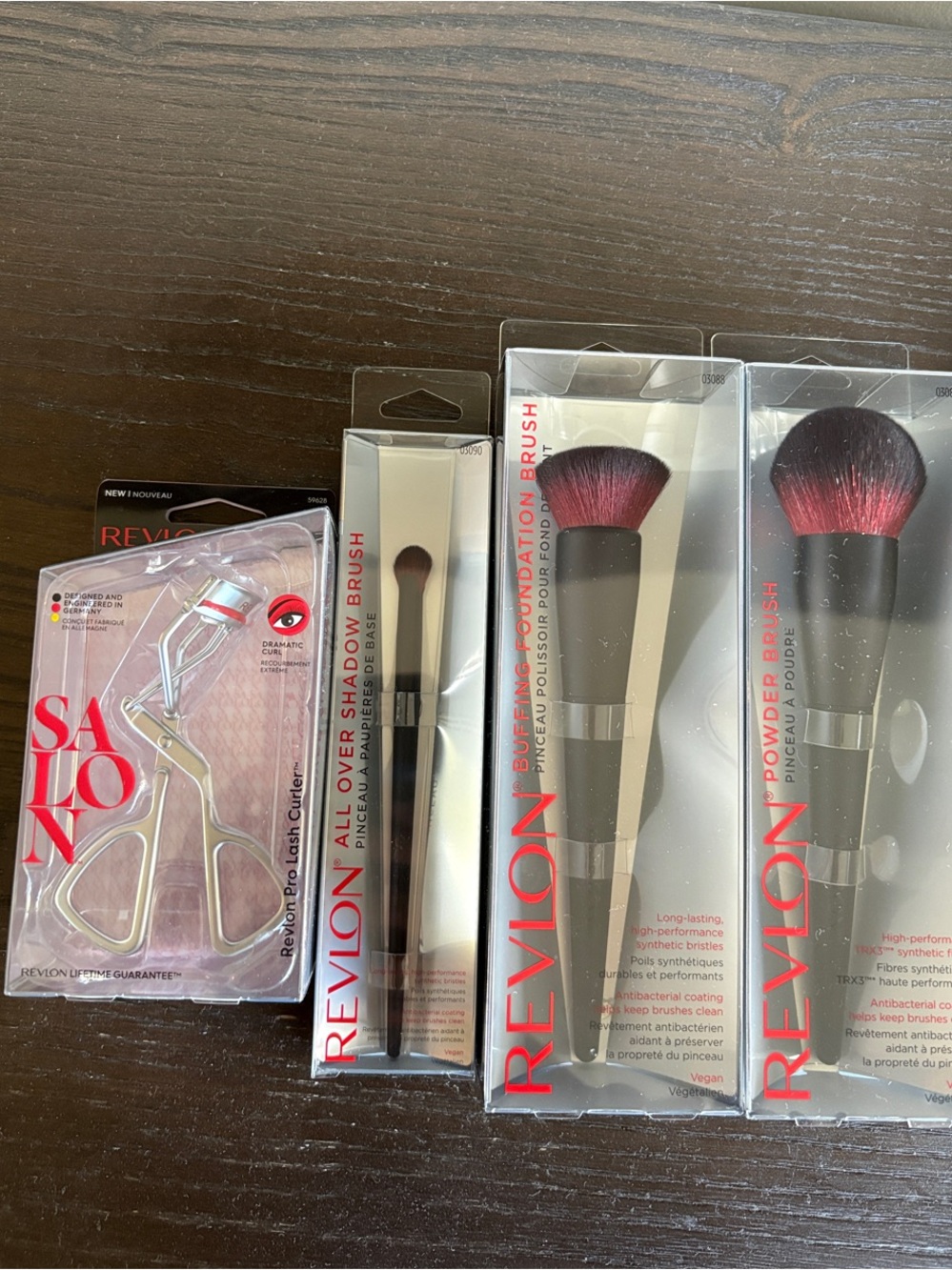 Revlon Cosmetic Brushes & Eye Curler